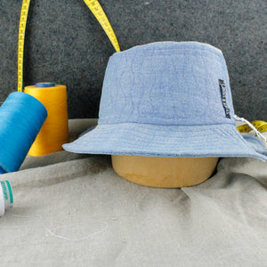 Bucket Hat Ljusblå Jeans - Remake
