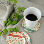 Coaster 4-pack Freedom Orange/Green