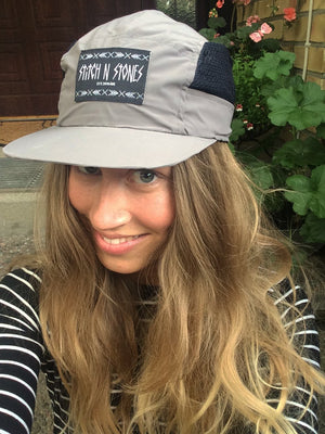 All mtn cap Grey, big patch
