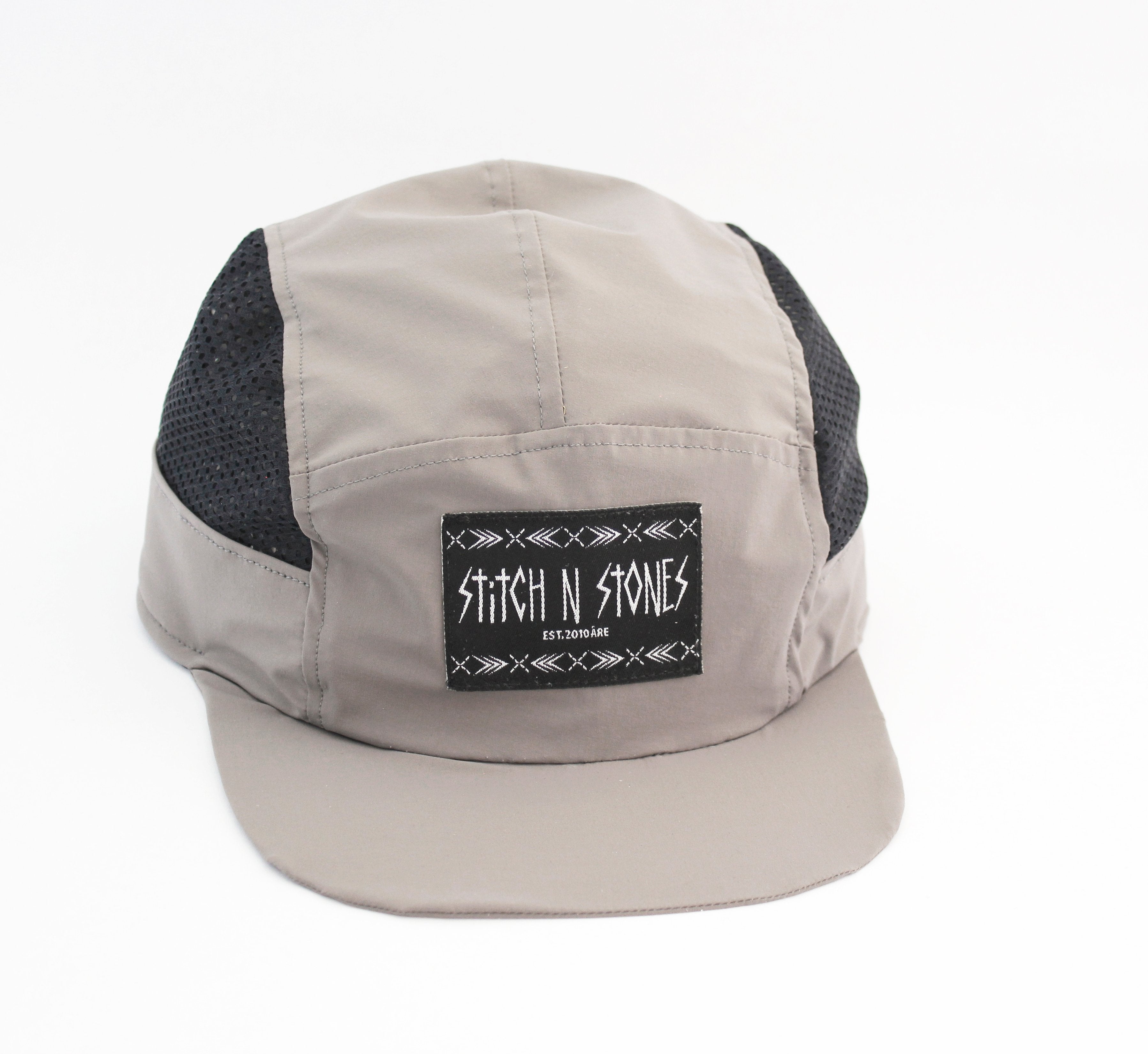 All mtn cap Grey, big patch