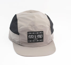 All mtn cap Grey, big patch