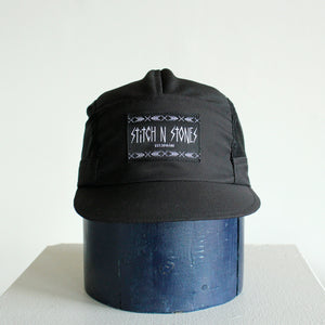 All Mtn Cap Black, big patch