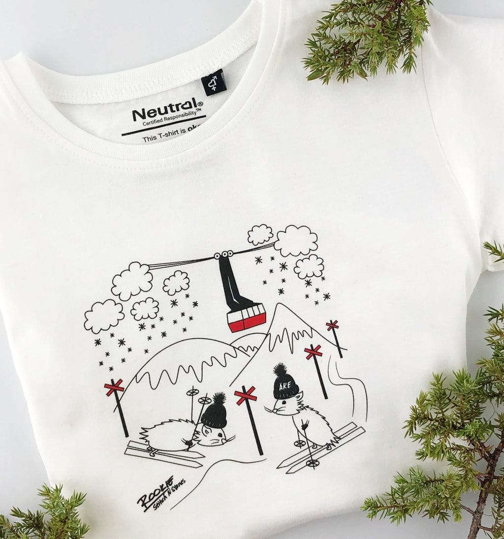 Kids T-shirt Åre Kabinbana