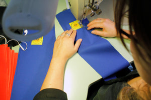Solglasögonfodral CHPO X Stitch N Stones - blå