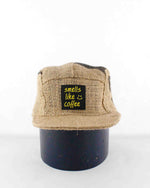 Up-cycled Coffee sack Cap 03
