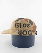 Up-cycled Coffee sack Cap 03