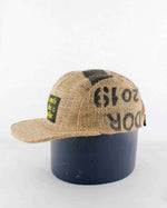 Up-cycled Coffee sack Cap 03
