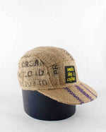 Up-cycled Coffee sack Cap 06