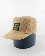 Up-cycled Coffee sack Cap 07