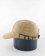 Up-cycled Coffee sack Cap 08