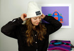 Supporter Beanie Raw White