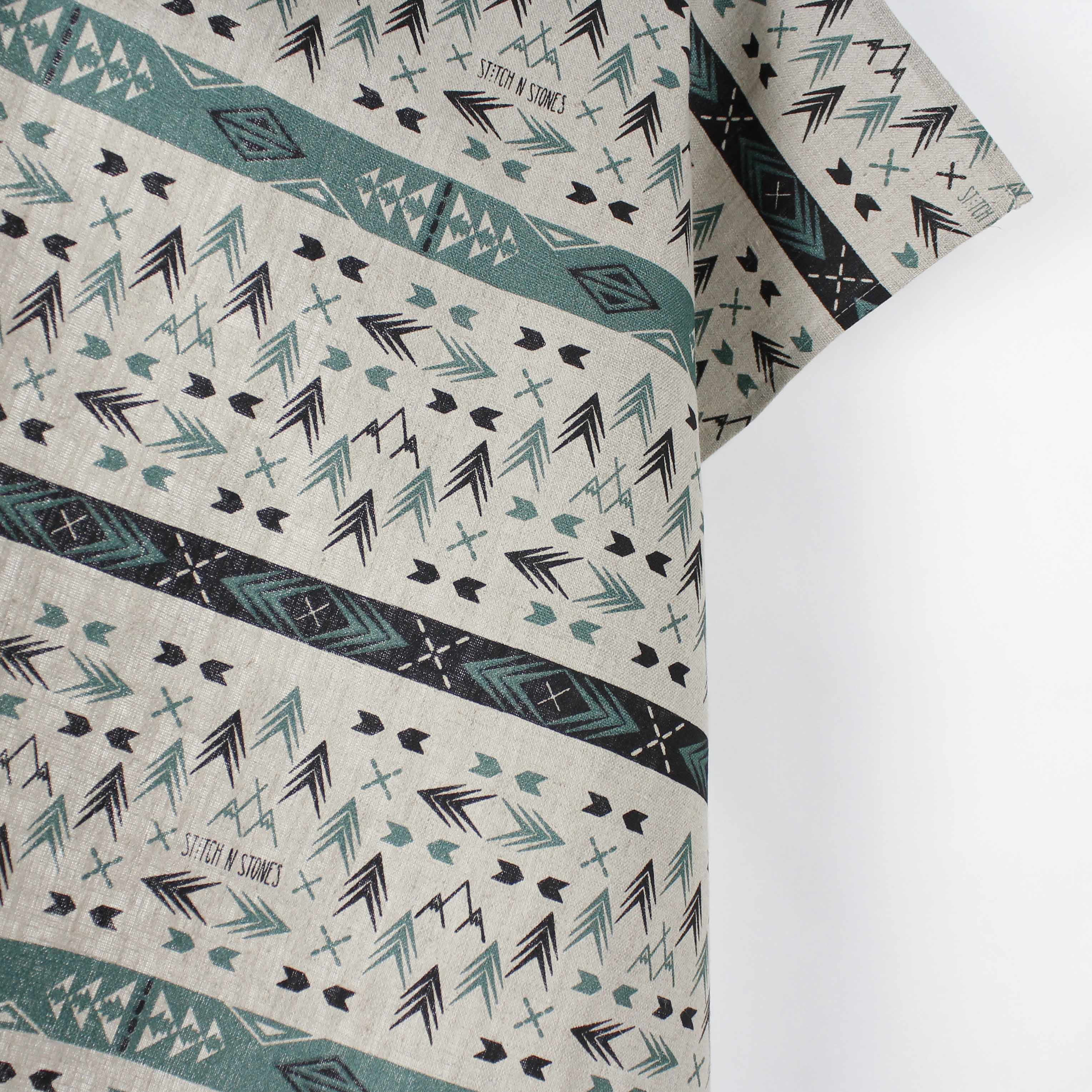 Kitchen Towels Freedom, black/green