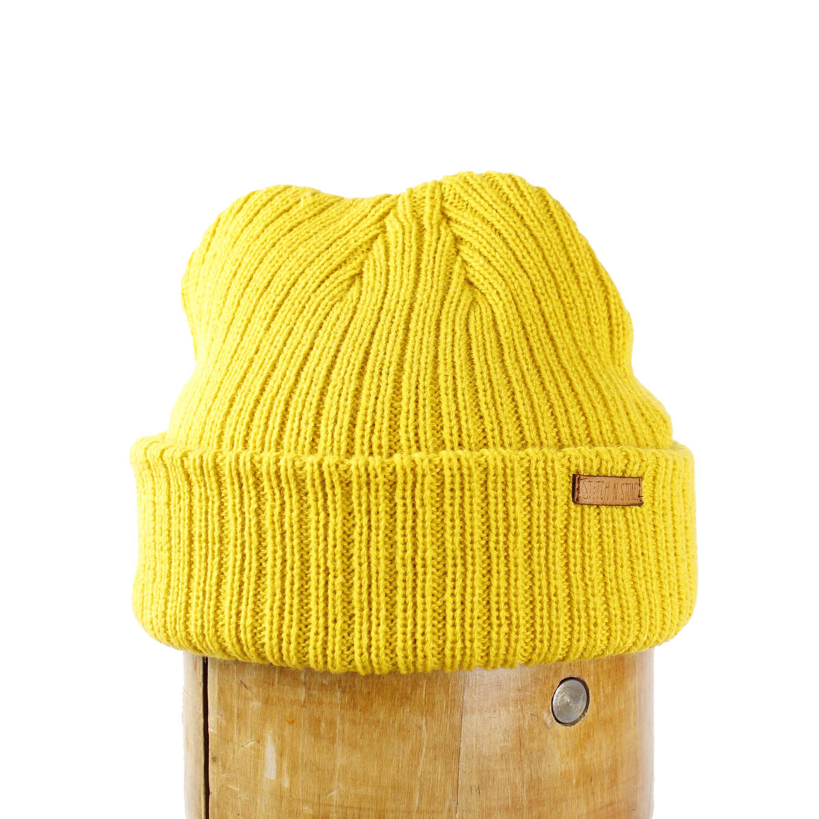 Chomper Beanie Stay Golden tiny logo