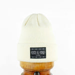 Supporter Beanie Raw White